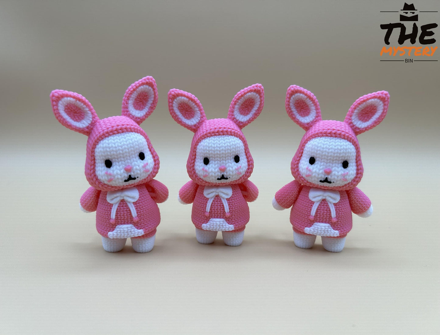 3D Printed Articulating Bunny – Crochet-Style Fidget Toy