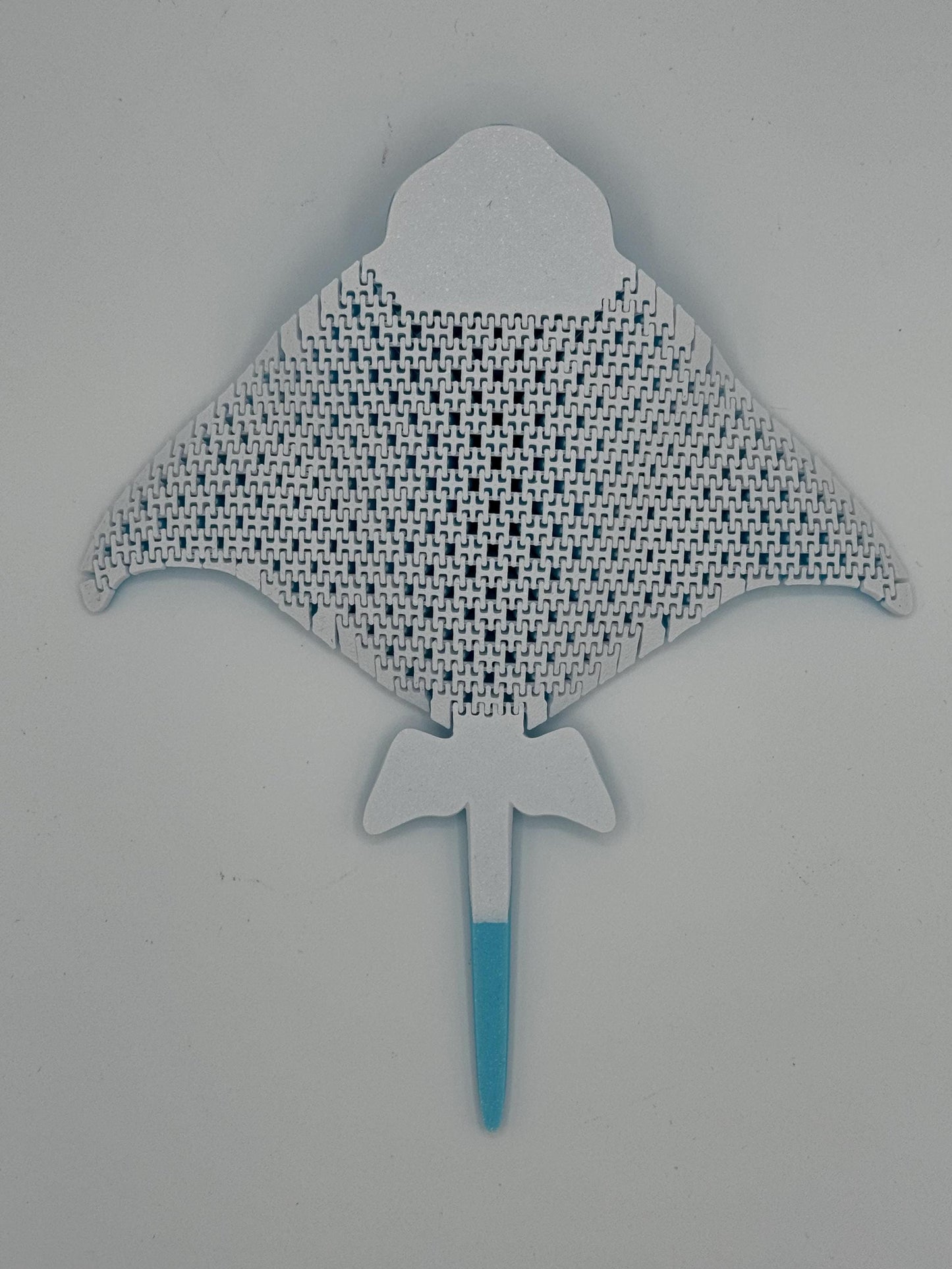 Light Blue Articulated Spotted Eagle Ray