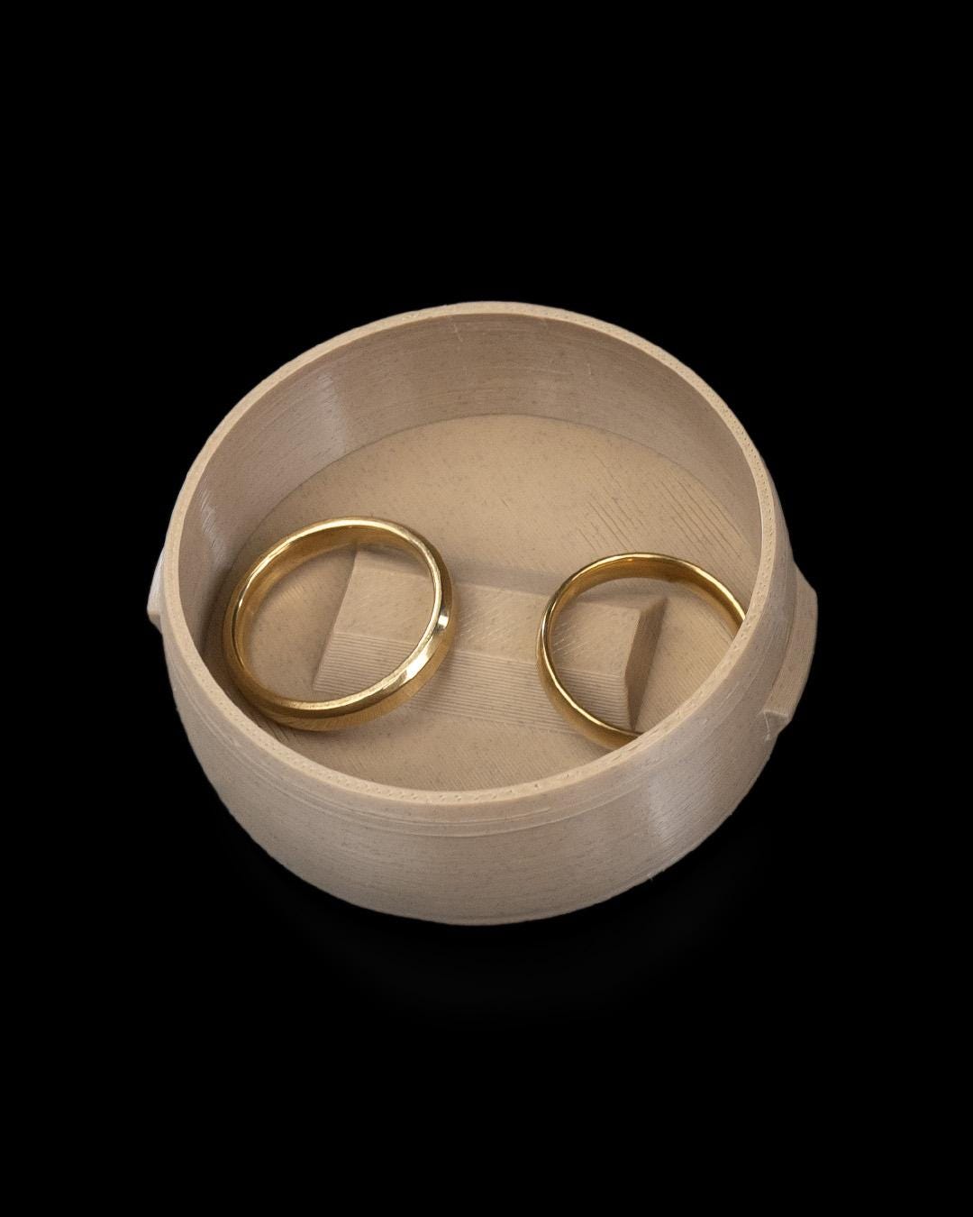 3D Printed Poop Container with Heart Eyes, Novelty Gift