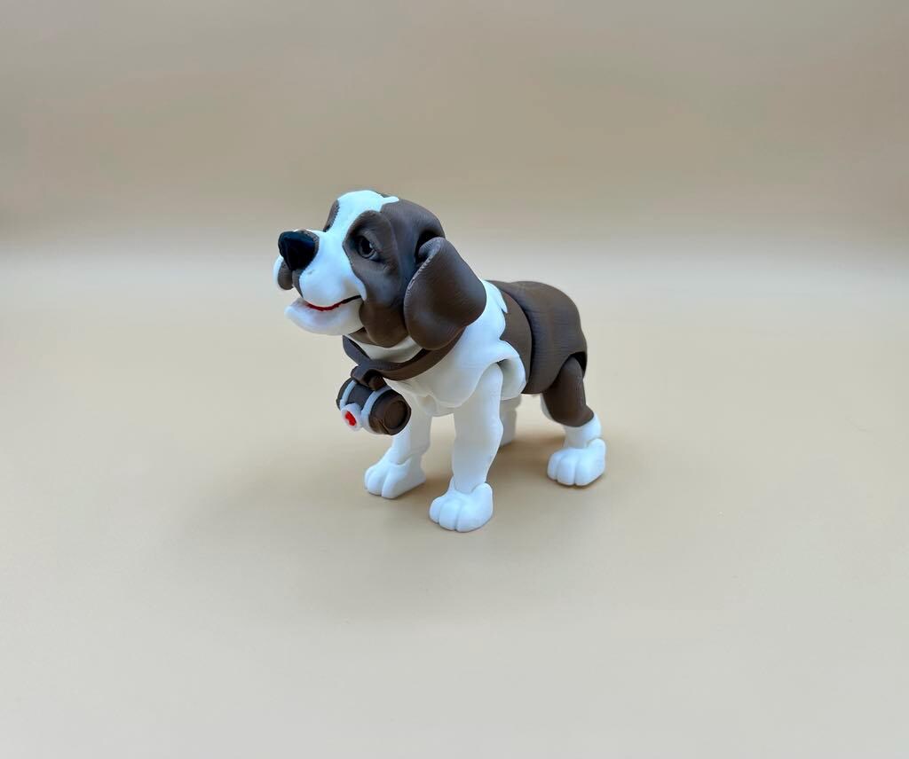 Mini Dog Figurine – Collectible Husky, German Shepherd, St Bernard, Chihuahua