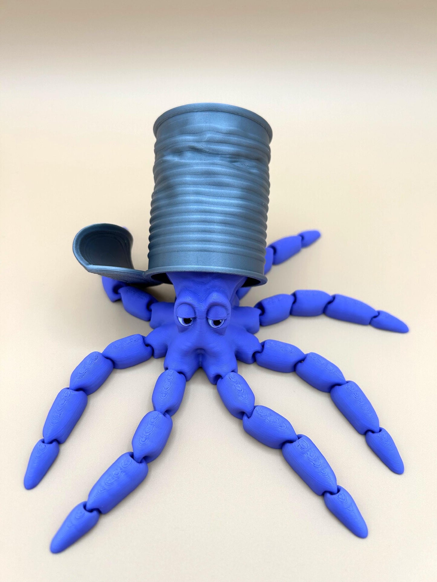 Articulated Sea Animals - Gus the Octopus, Finn the Bigfin Squid, Sky the Squid 3D Printed