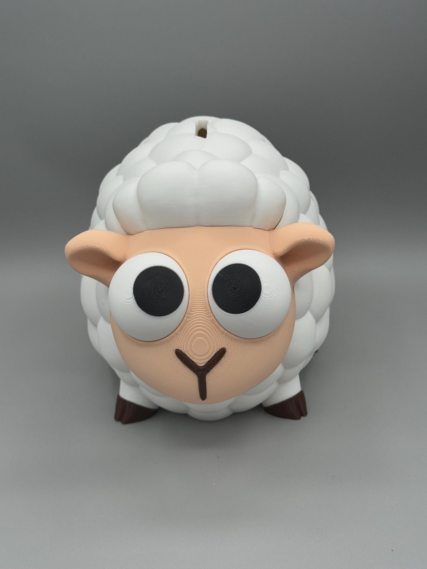 Cute 3D Printed Piggy Banks – Dragon, Sheep, Cat, or Cow | Large 6-7” Coin Bank | Fun Gift for Kids & Adults