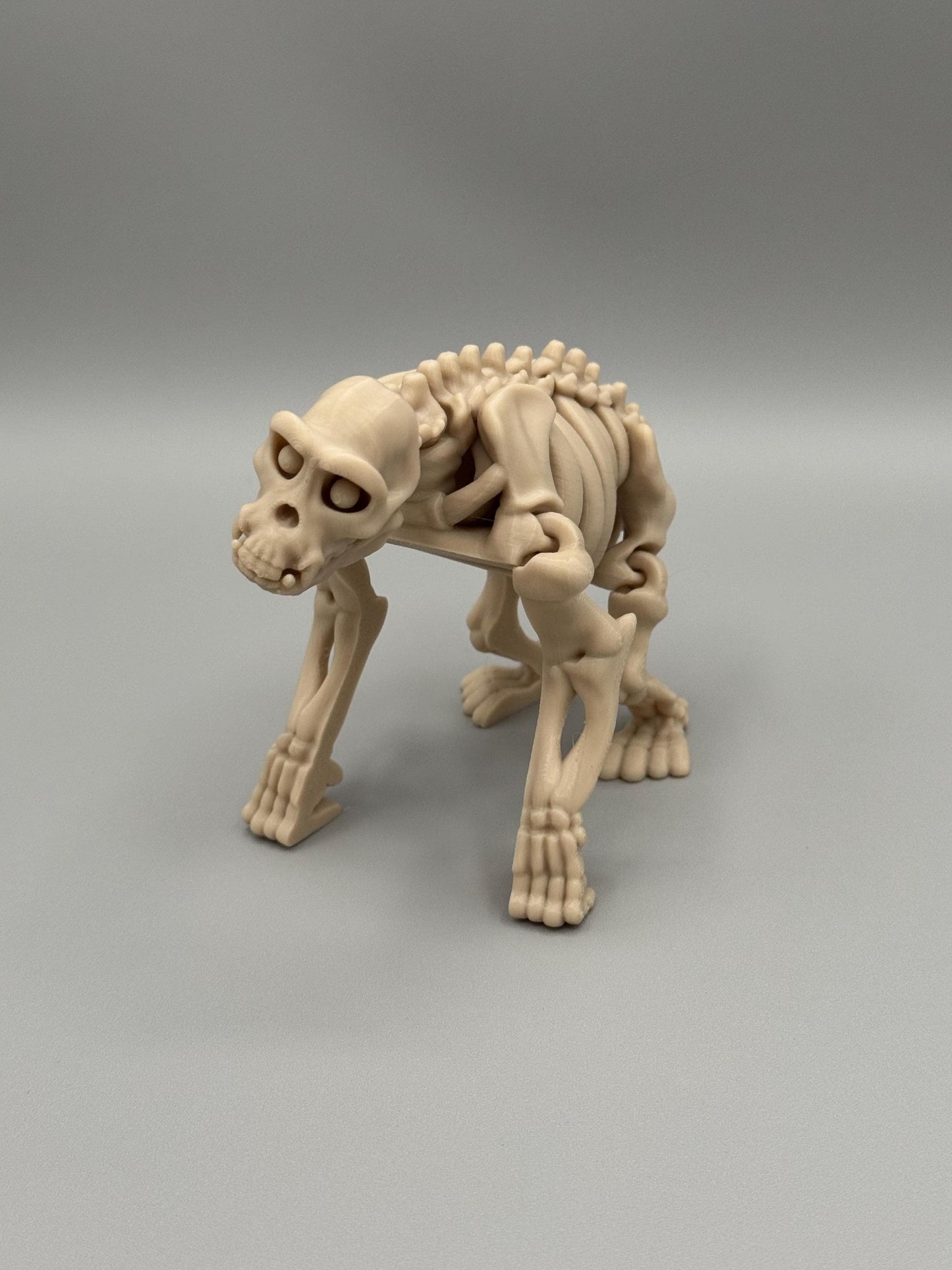 Skeleton Safari Animal Toys 3d Printed