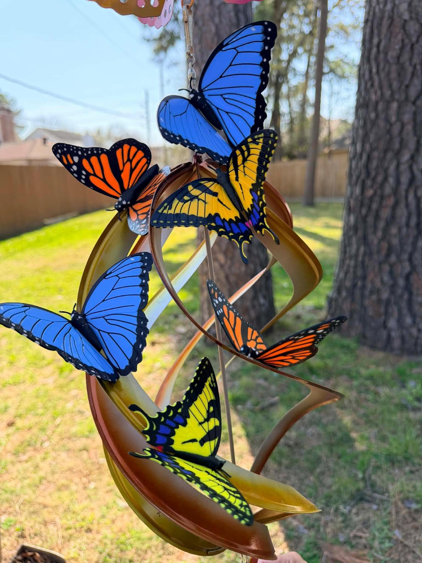 3D Printed Butterfly Magnets – Monarch, Blue Morpho & Tiger Swallowtail – Fridge Magnet Decor – Colorful Nature Kitchen Gift