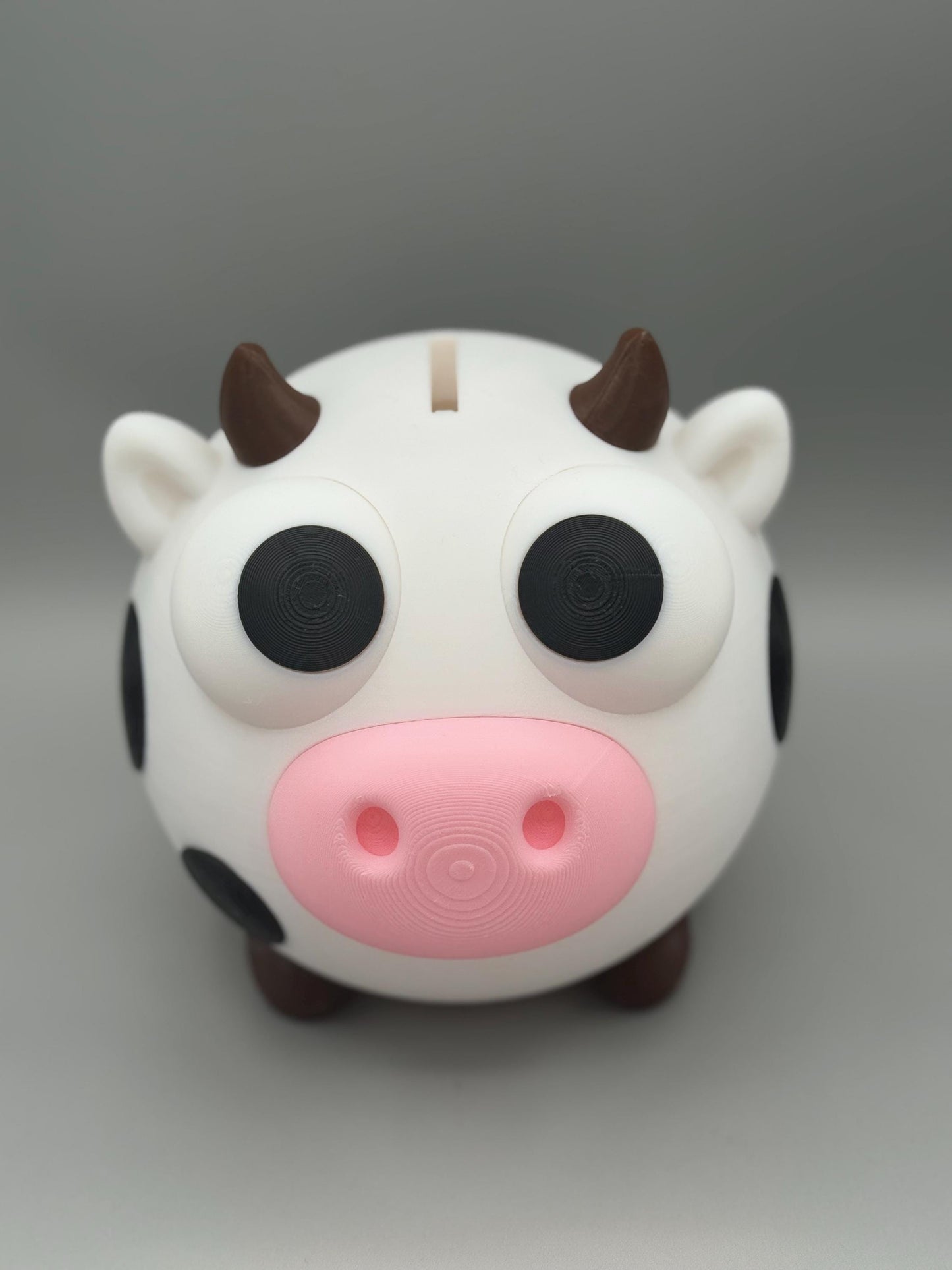Cute 3D Printed Piggy Banks – Dragon, Sheep, Cat, or Cow | Large 6-7” Coin Bank | Fun Gift for Kids & Adults
