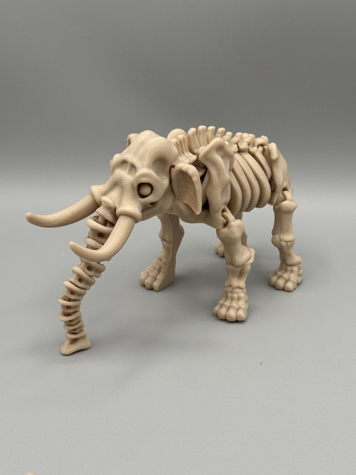 Skeleton Safari Animal Toys 3d Printed