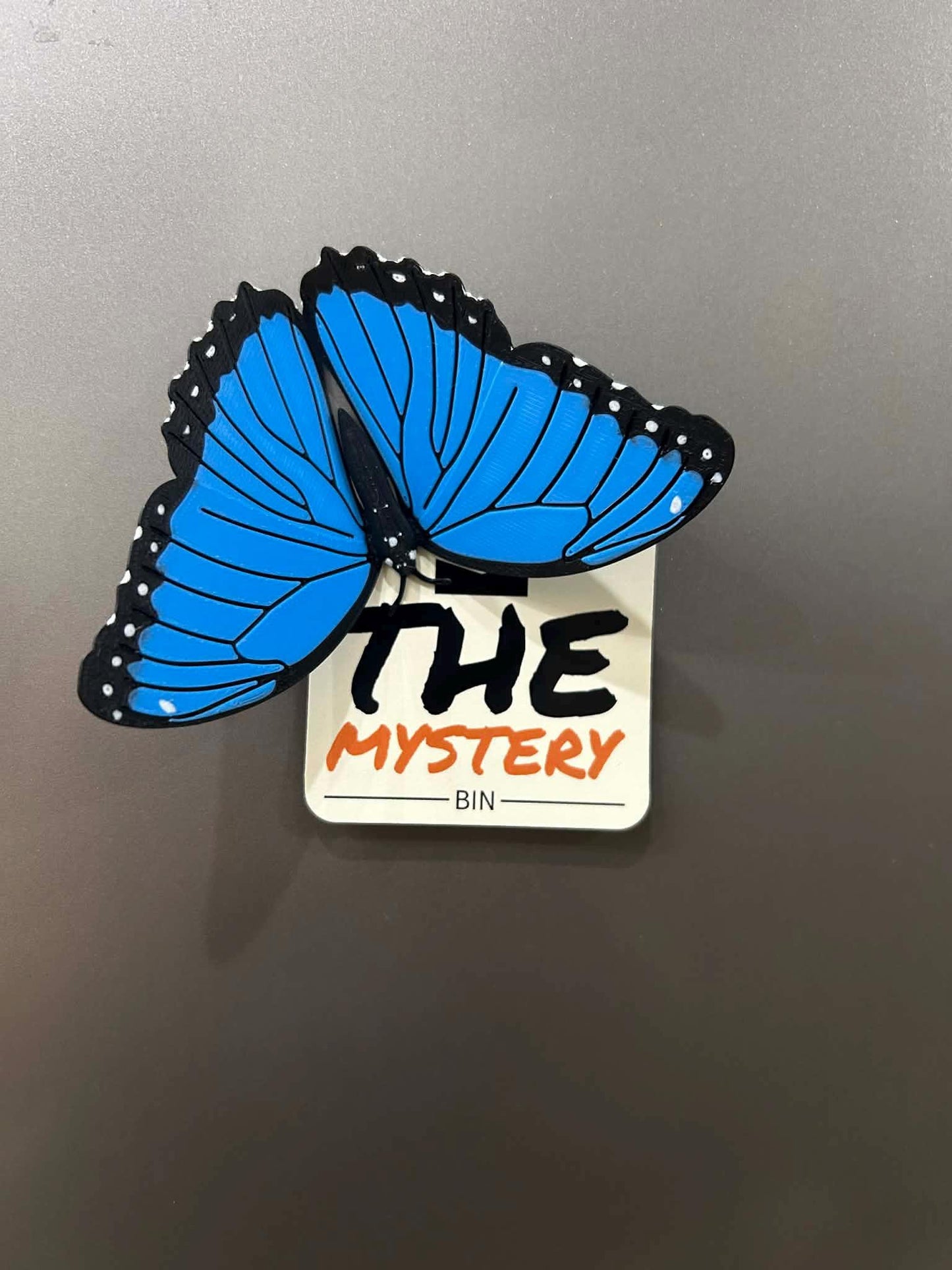 3D Printed Butterfly Magnets – Monarch, Blue Morpho & Tiger Swallowtail – Fridge Magnet Decor – Colorful Nature Kitchen Gift