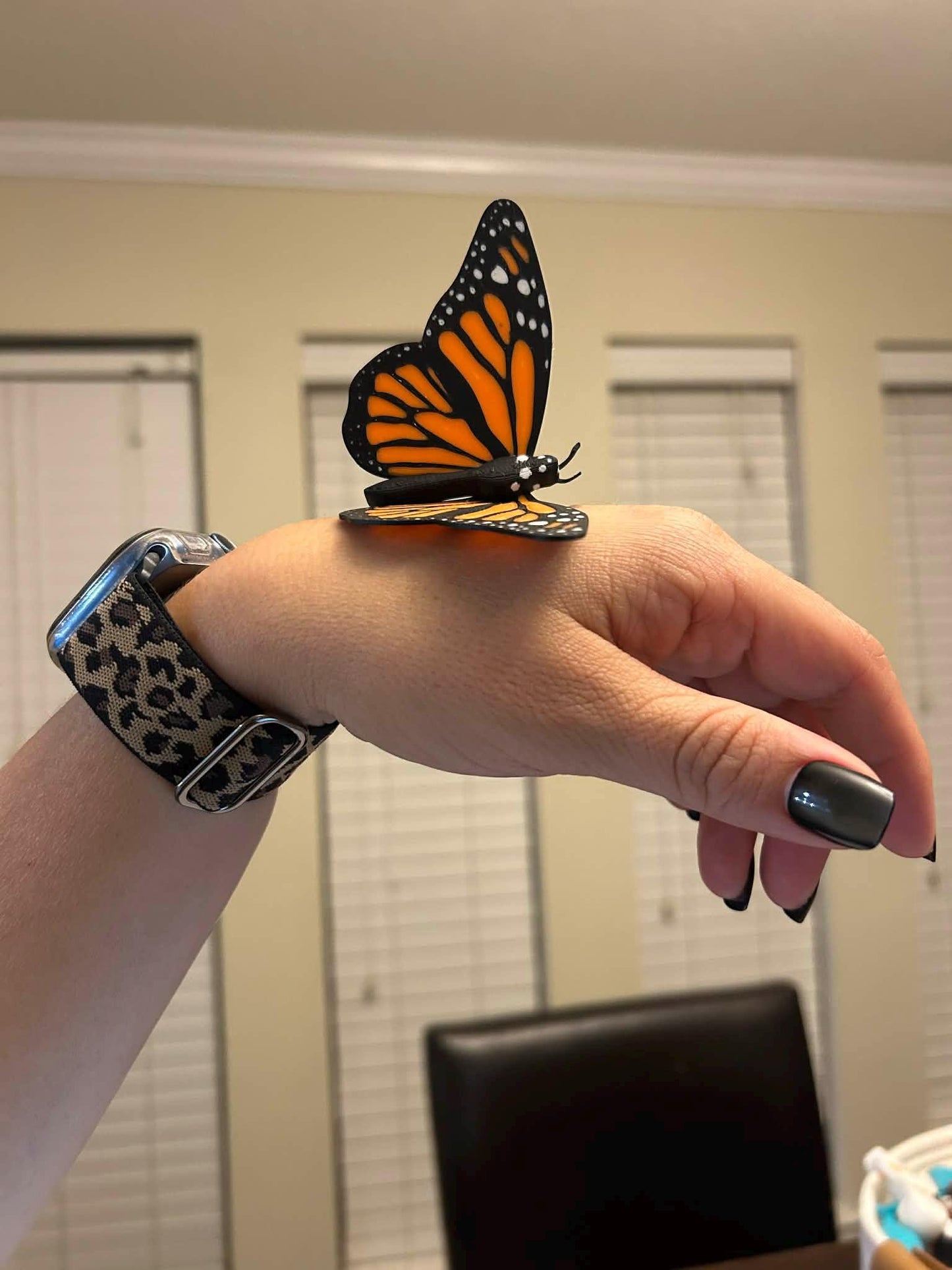 3D Printed Butterfly Magnets – Monarch, Blue Morpho & Tiger Swallowtail – Fridge Magnet Decor – Colorful Nature Kitchen Gift