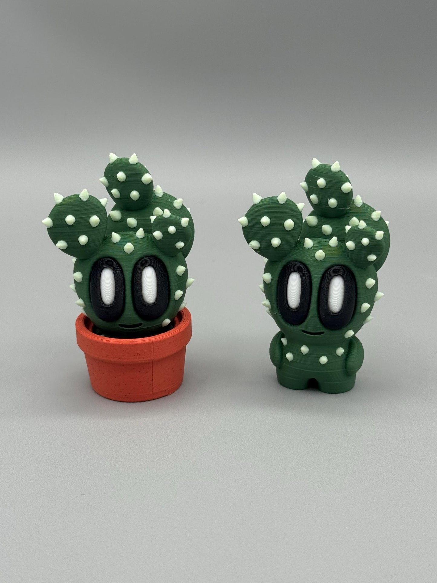 Mini Blob Plant – Cute 3D Printed Collectible Houseplant Figurine in Pot