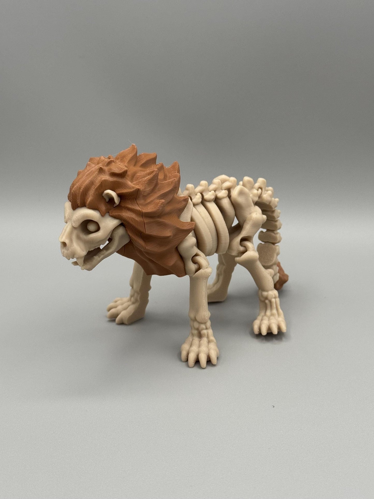 Skeleton Safari Animal Toys 3d Printed