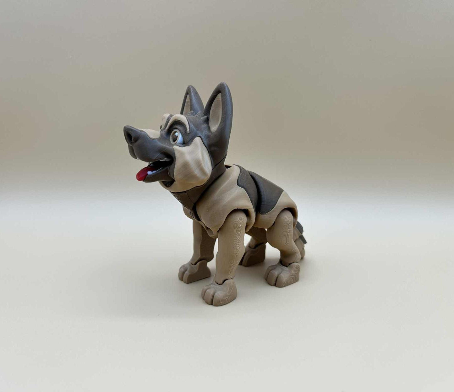 Mini Dog Figurine – Collectible Husky, German Shepherd, St Bernard, Chihuahua