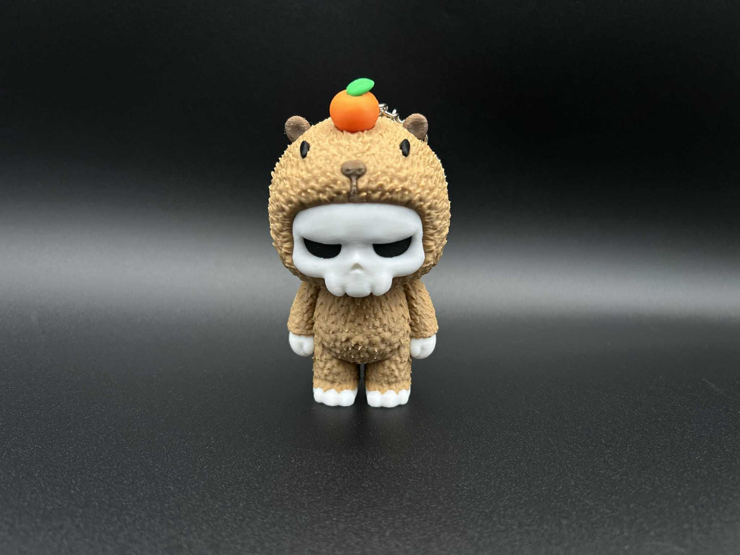 Skubbies Keychain – Chibi Skull Charm, Collectible Keyring, Backpack Bag Charm