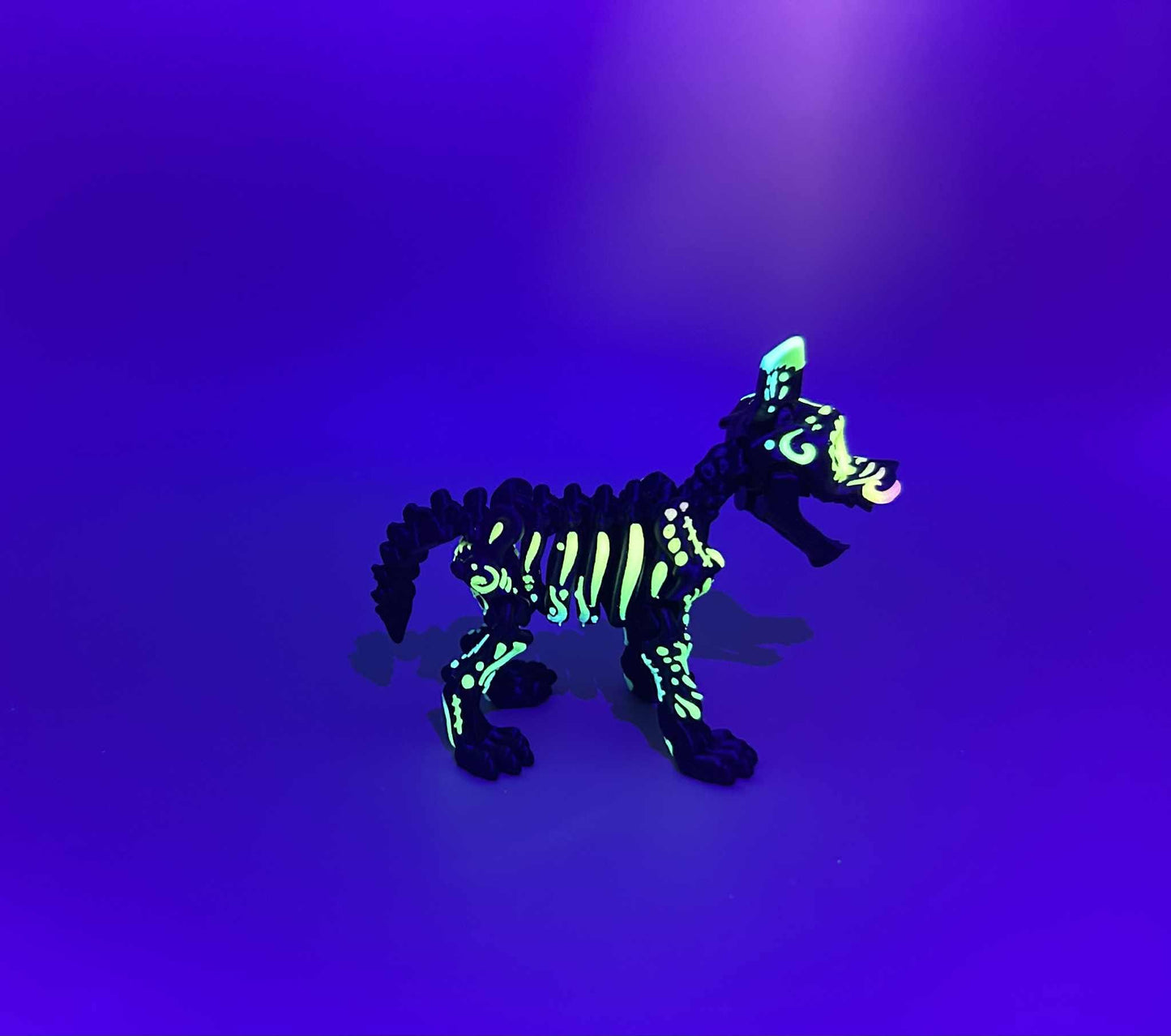 Glow-in-the-Dark Articulated Alebrije | 3D Printed Cat or Dog Figurine