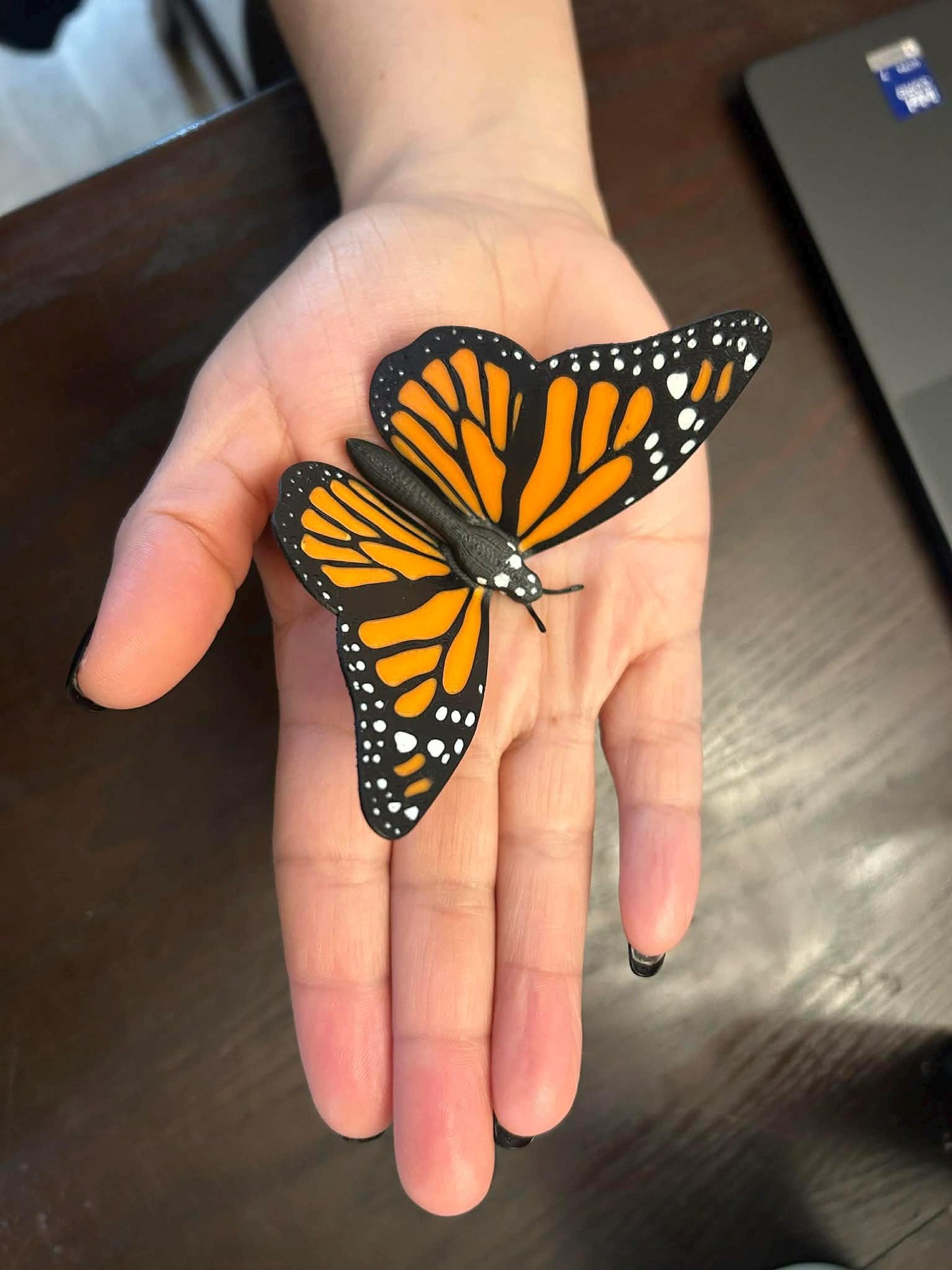 3D Printed Butterfly Magnets – Monarch, Blue Morpho & Tiger Swallowtail – Fridge Magnet Decor – Colorful Nature Kitchen Gift