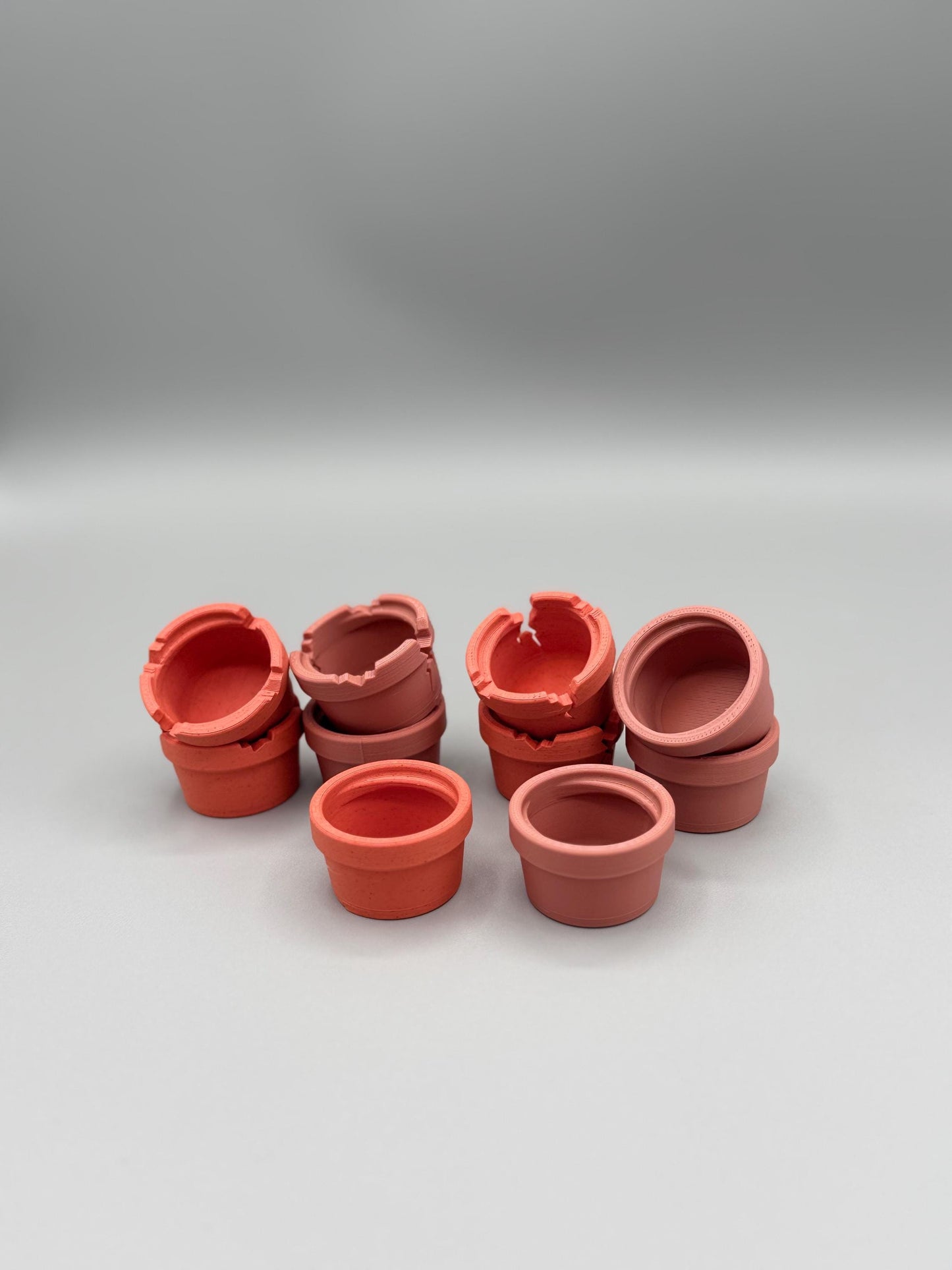 Mini Blob Plant – Cute 3D Printed Collectible Houseplant Figurine in Pot