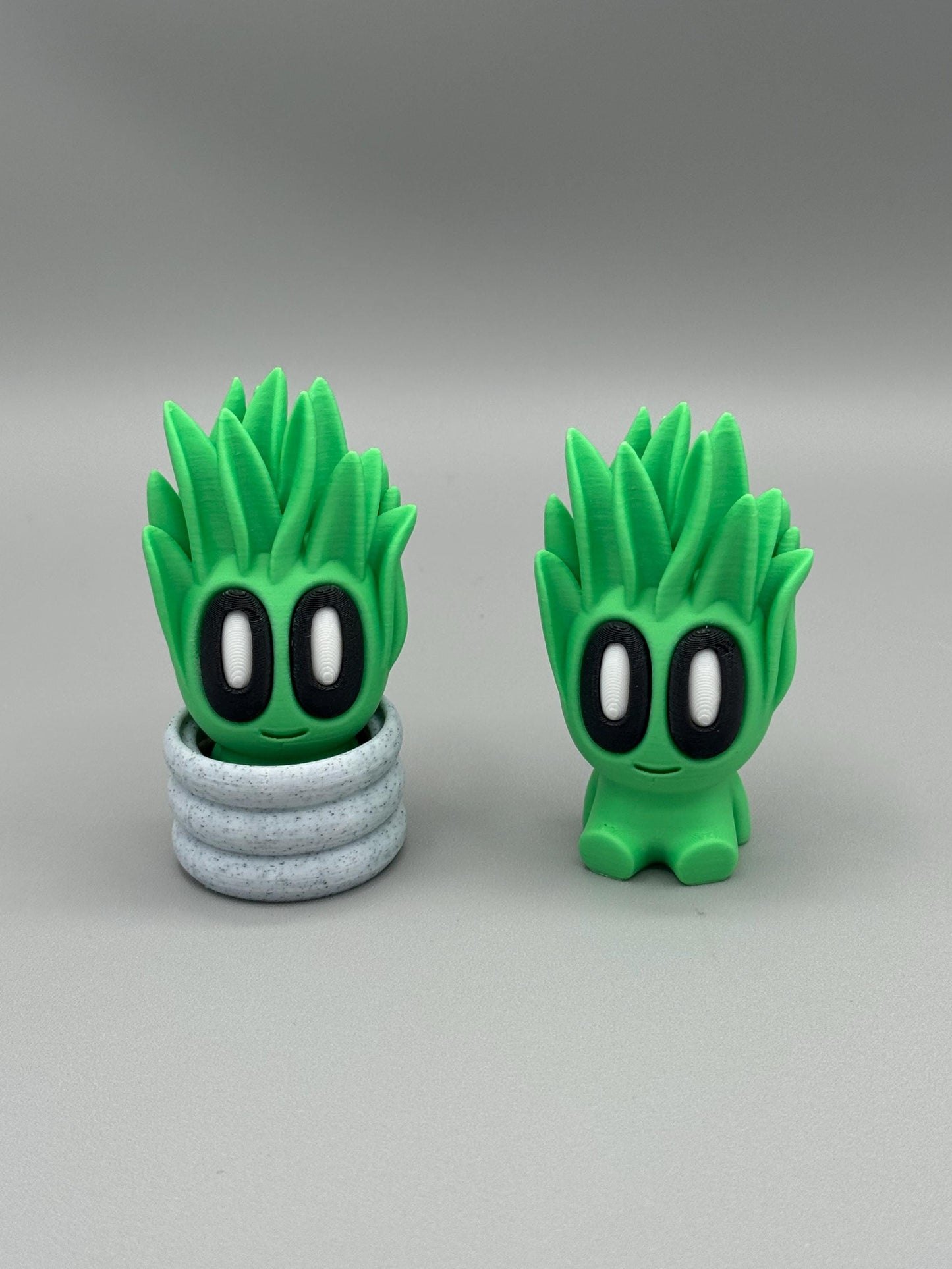 Mini Blob Plant – Cute 3D Printed Collectible Houseplant Figurine in Pot