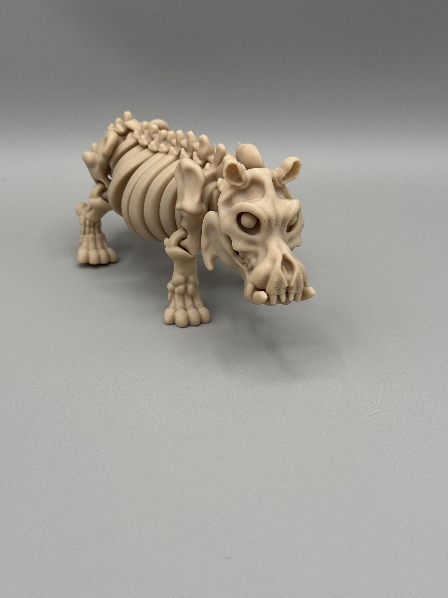 Skeleton Safari Animal Toys 3d Printed