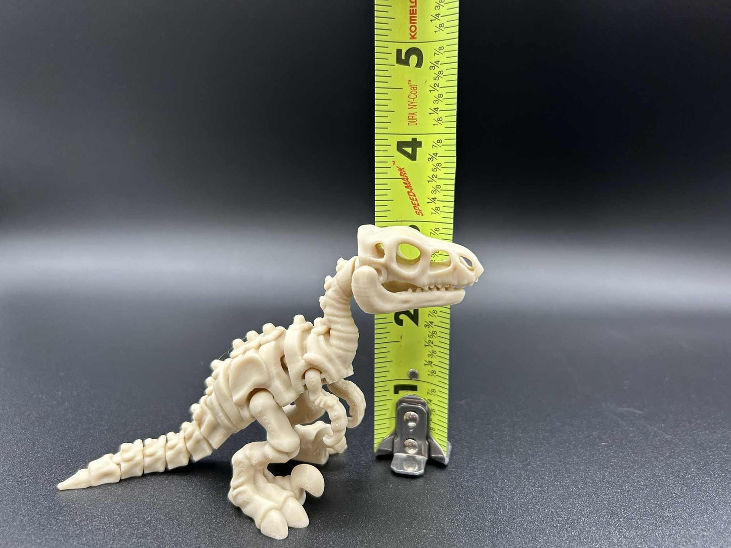 Mini Dinosaur Skeleton Figurine – T-Rex, Triceratops, Raptor or Velociraptor