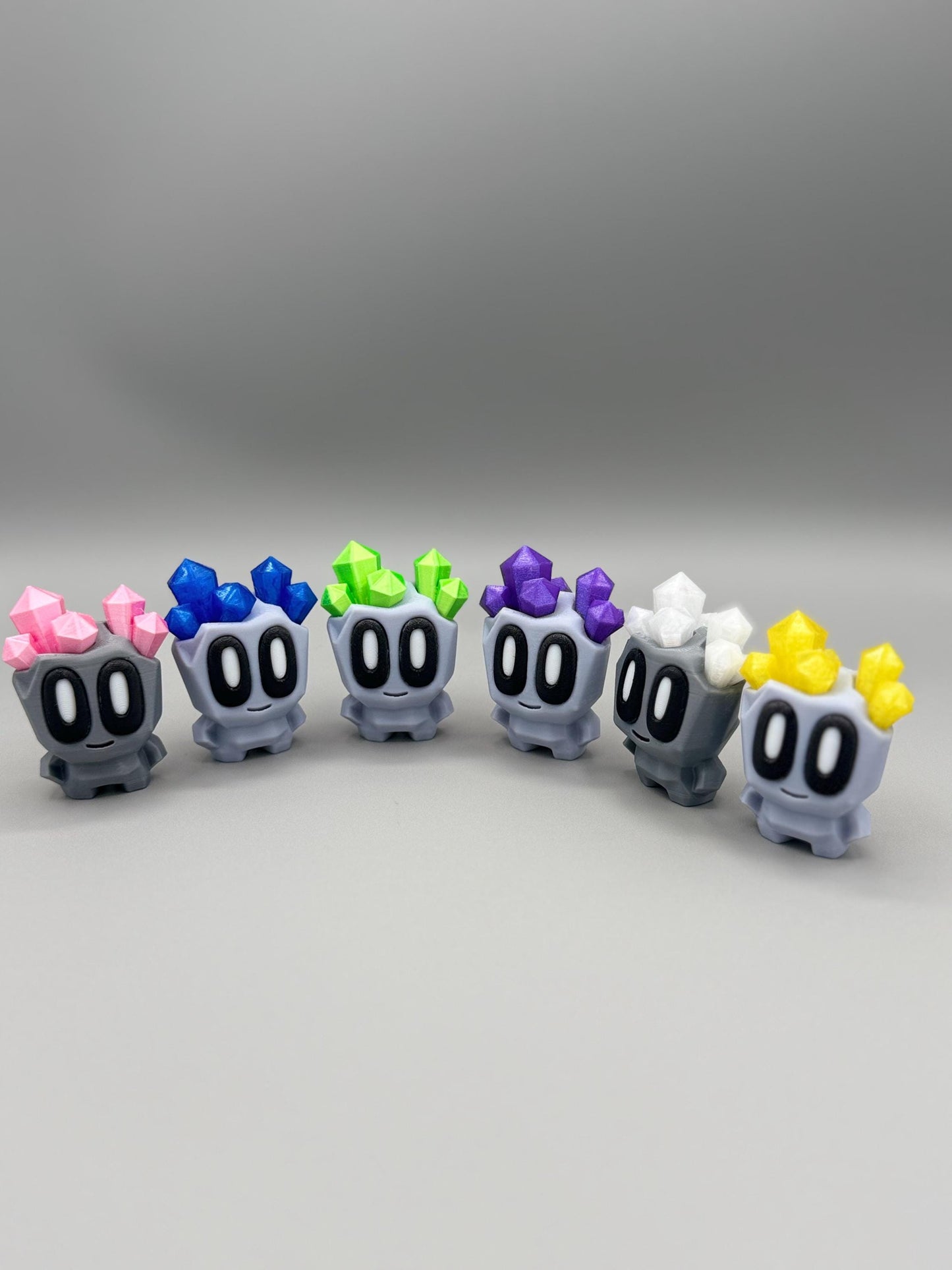 Pet Blob Rock – Mystery Collectible with Optional Carrier | 3D Printed Companion Rock Toy