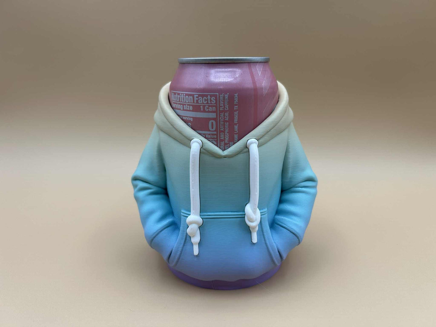 Hoodie Can Cozy | Soda and Beer Sleeve | Desk Drink Accessory