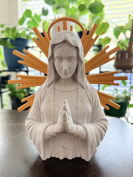Christian Home Decor Statues - Jesus, Mary & Holy Family 3D Printed